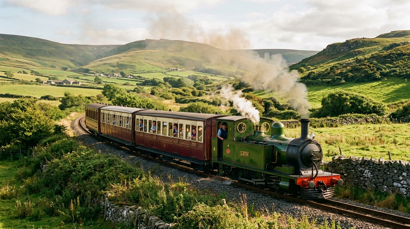 Isle of Man heritage railway experience after Classic TT